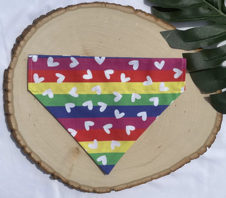 Striped Pride Hearts